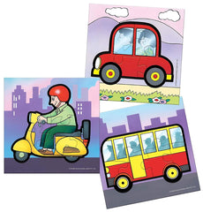 Frank On Road Puzzle For 3 Year Old Kids And Above