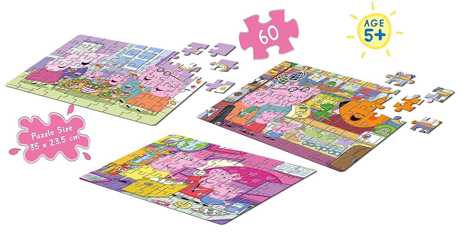 Frank Peppa Pig Puzzle Pack Puzzle