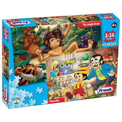 Frank Pinocchio And The Jungle Book Puzzle (48 Pieces)