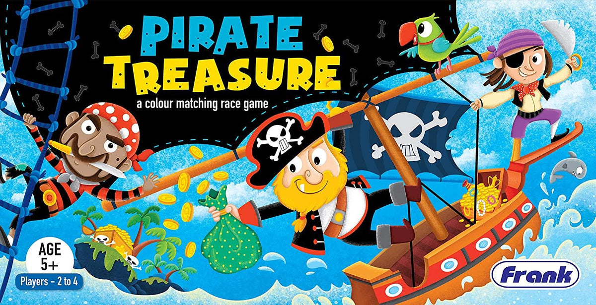 Frank Pirate Treasure Colour Matching Race Game
