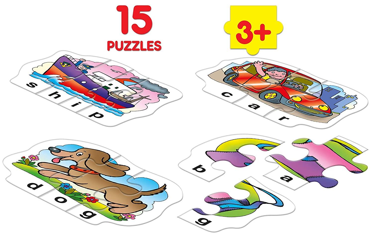 Frank Play ‚Äö√Ñ√≤n' Spell Puzzle ‚Äö√Ñ√¨ 15 Self-Correcting Puzzles for Ages 3 & Above