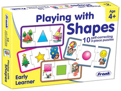 Frank Playing with Shapes Puzzle for 4 Year Old Kids and Above