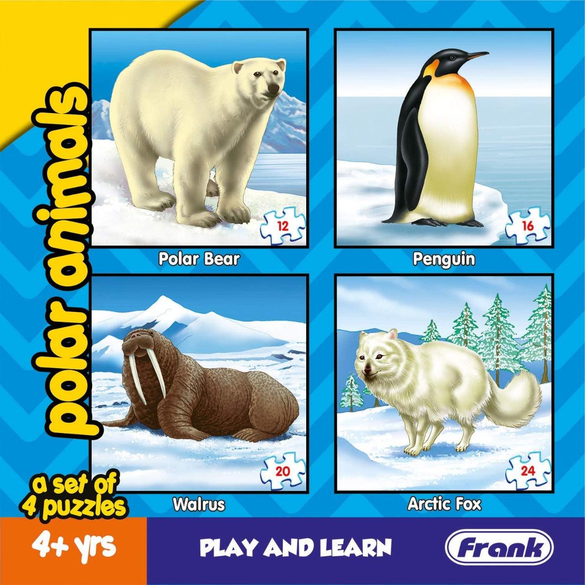 Frank Polar Animals Puzzle For 4 Year Old Kids And Above