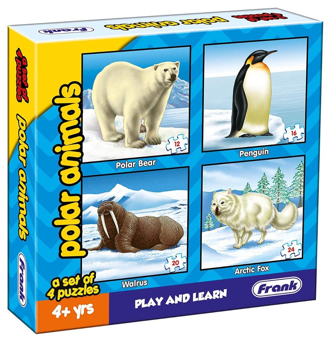 Frank Polar Animals Puzzle For 4 Year Old Kids And Above