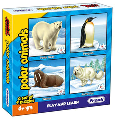Frank Polar Animals Puzzle For 4 Year Old Kids And Above