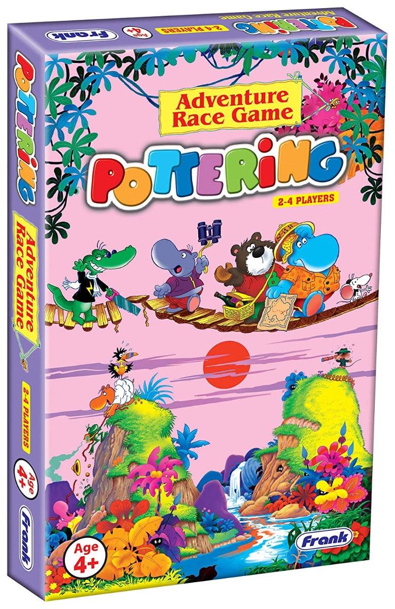 Frank Pottering Adventure Race Board Game for Kids 4 Years and Above