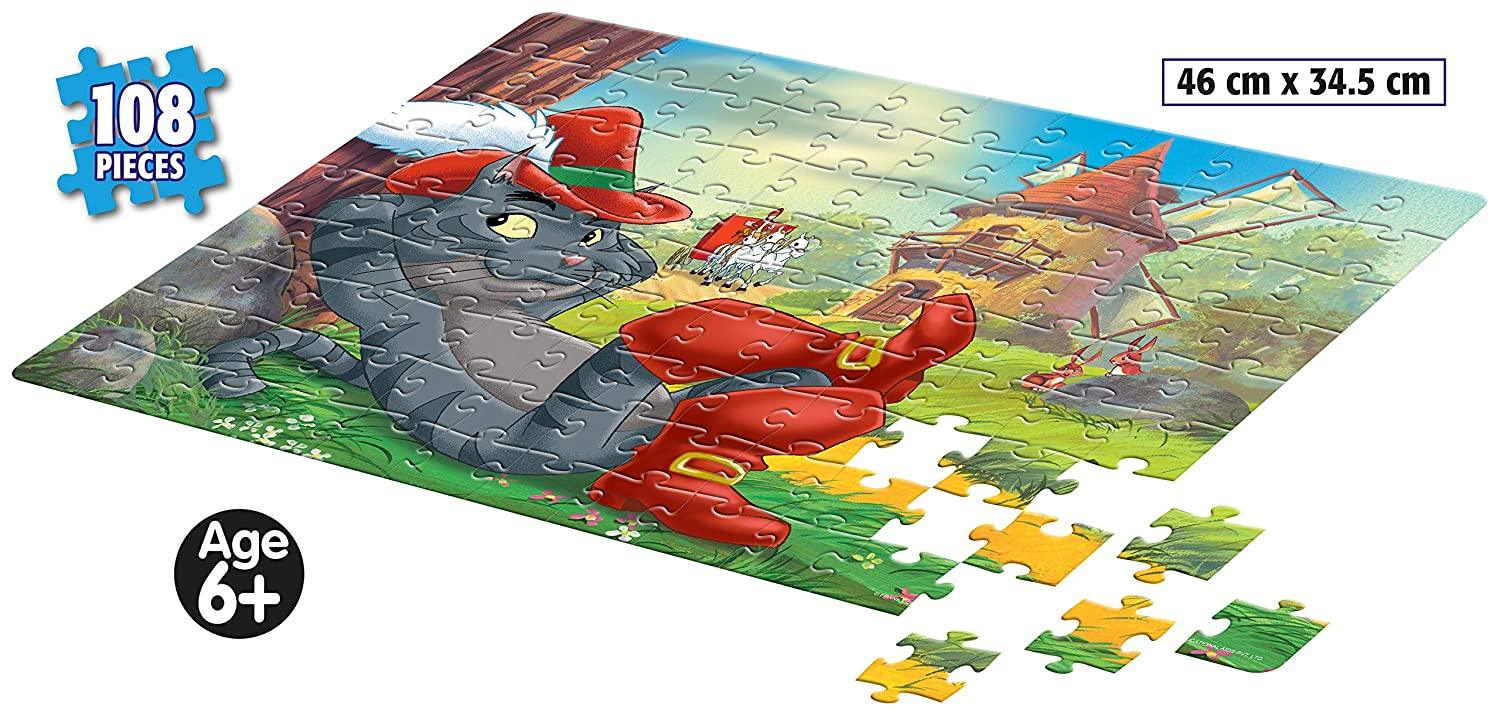 Frank Puss in Boots 108 Pieces Jigsaw Puzzle for 6 Year Old Kids and Above