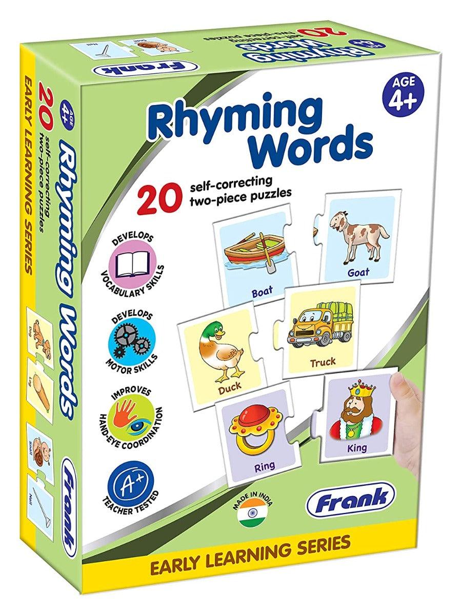 Frank Rhyming Words Puzzle