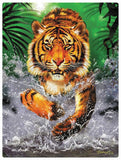 Frank Running Tiger 500 Pieces Jigsaw Puzzle for 10 Years and Above