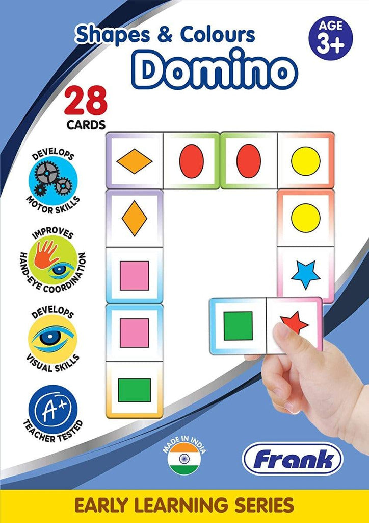 Frank Shapes & Colours Domino Game 28 Cards for Ages 3 & Above