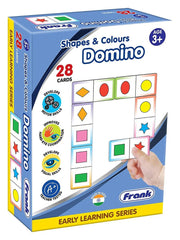 Frank Shapes & Colours Domino Game ‚Äö√Ñ√¨ 28 Cards for Ages 3 & Above