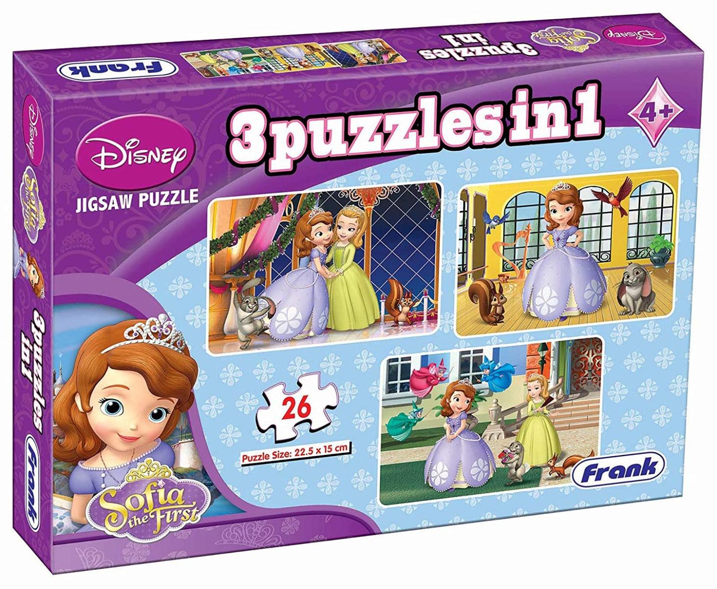 Frank Sofia The First 3 in 1 Jigsaw Puzzle (26pcs)