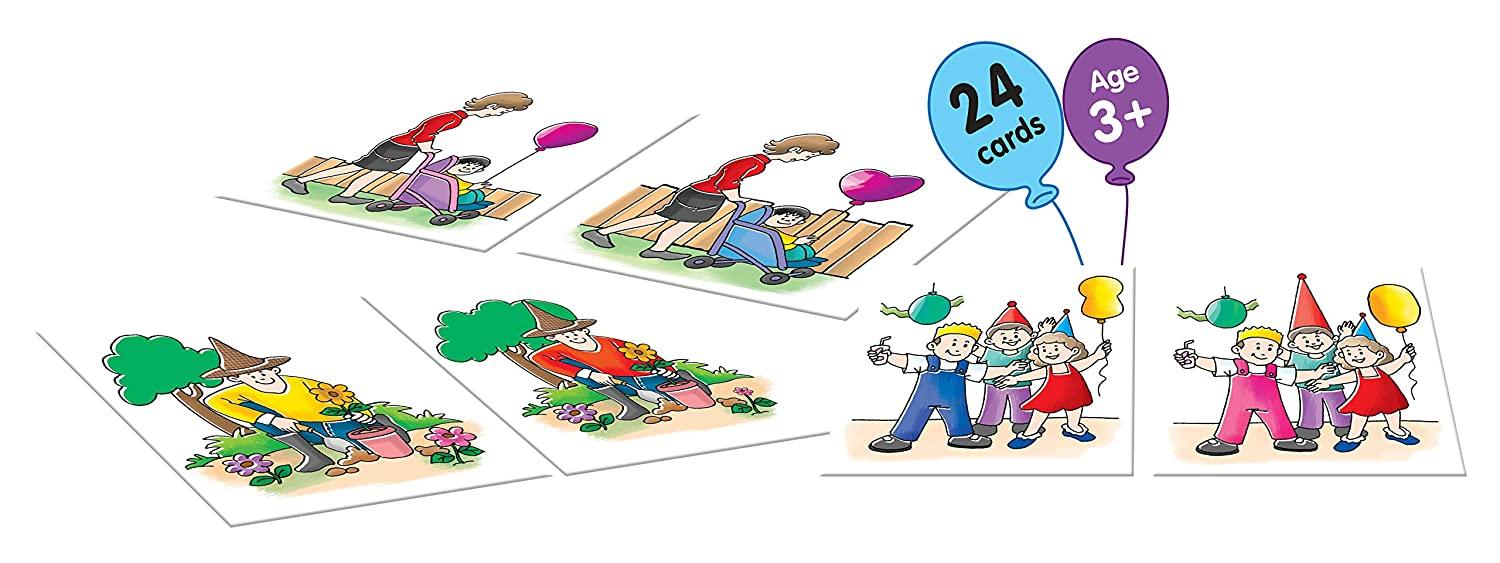 Frank Something's Different Game ‚Äö√Ñ√¨ 24 Picture Cards, 12 Sets, Early Learner Educational Game, Find The Difference Game