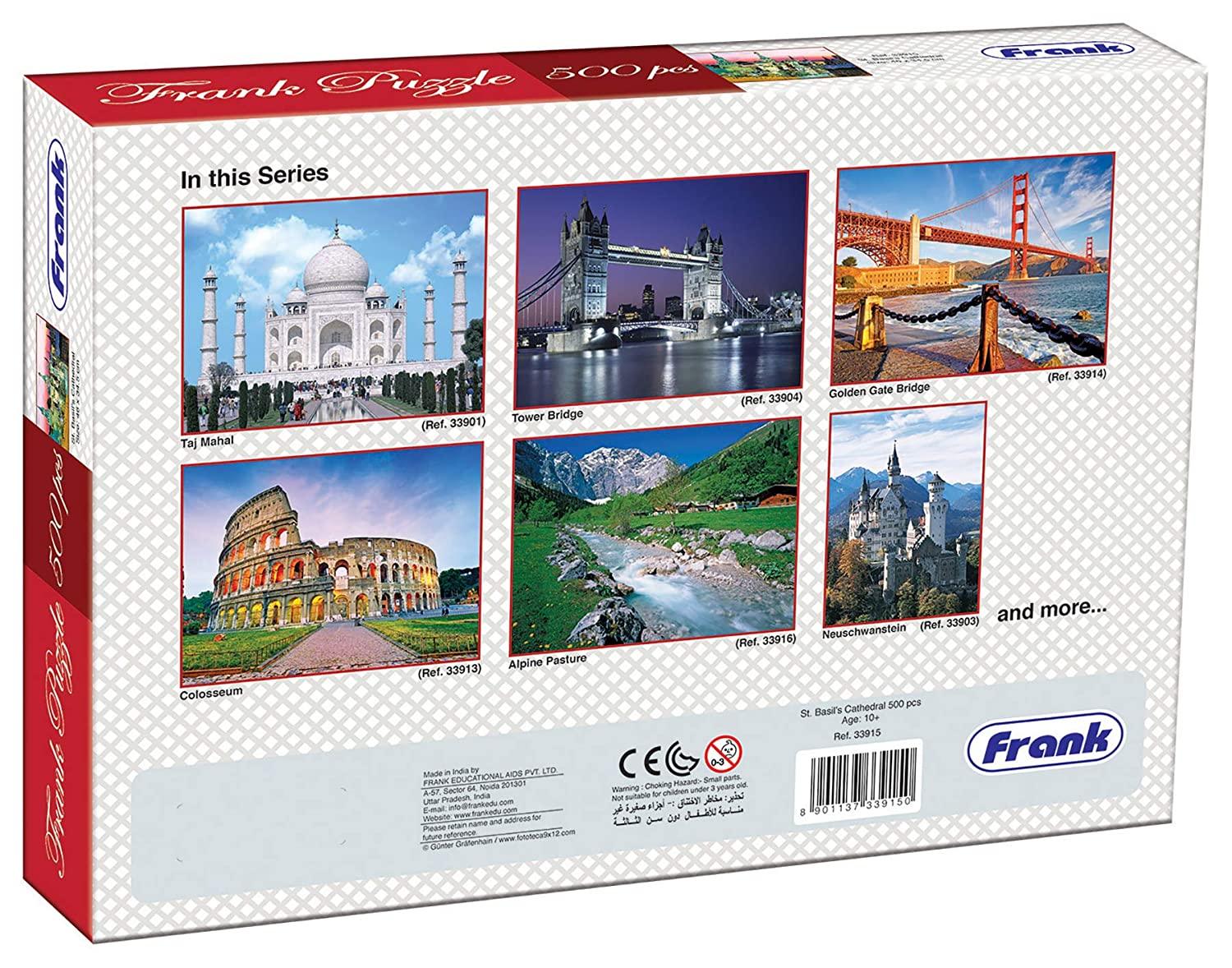 Frank St. Basil's Cathedral Puzzle, 500 pcs