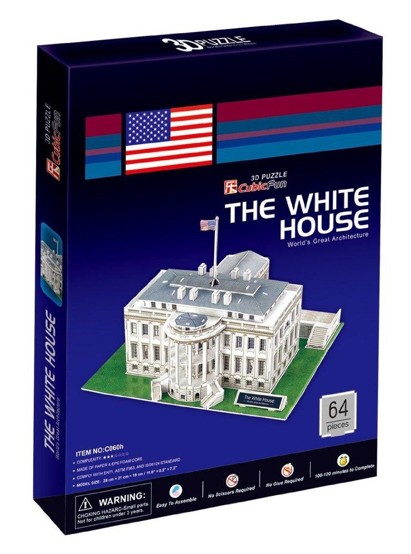 Frank The White House 3D Puzzle