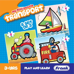 Frank Transport Puzzle for 3 Year Old Kids And Above