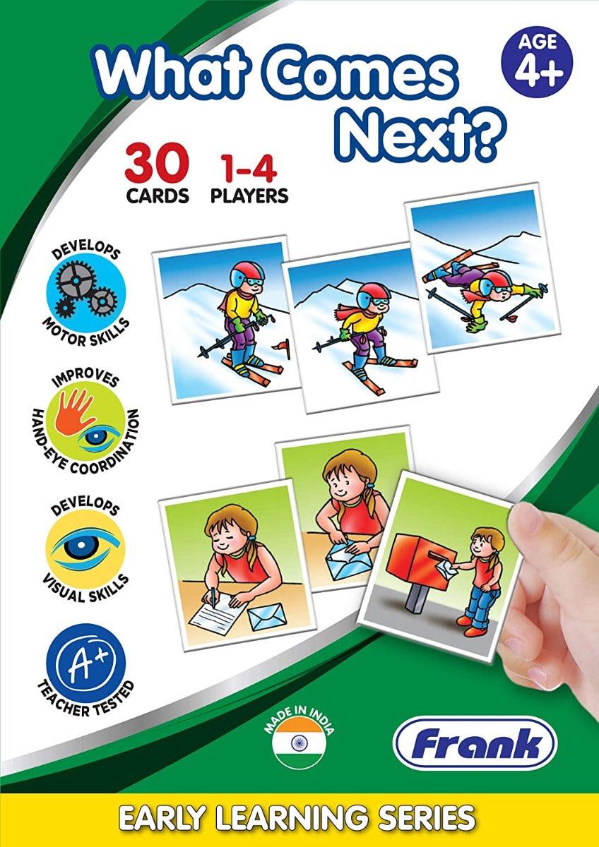 Frank What Comes Next Game ‚Äö√Ñ√¨ 30 Picture Cards, 10 Sets, Early Learner Matching Picture Card Game with Images