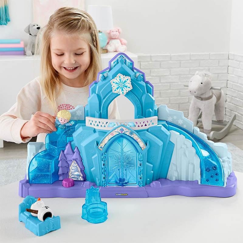 Fisher Price Frozen Elsa's Ice Palace Play Set by Little People