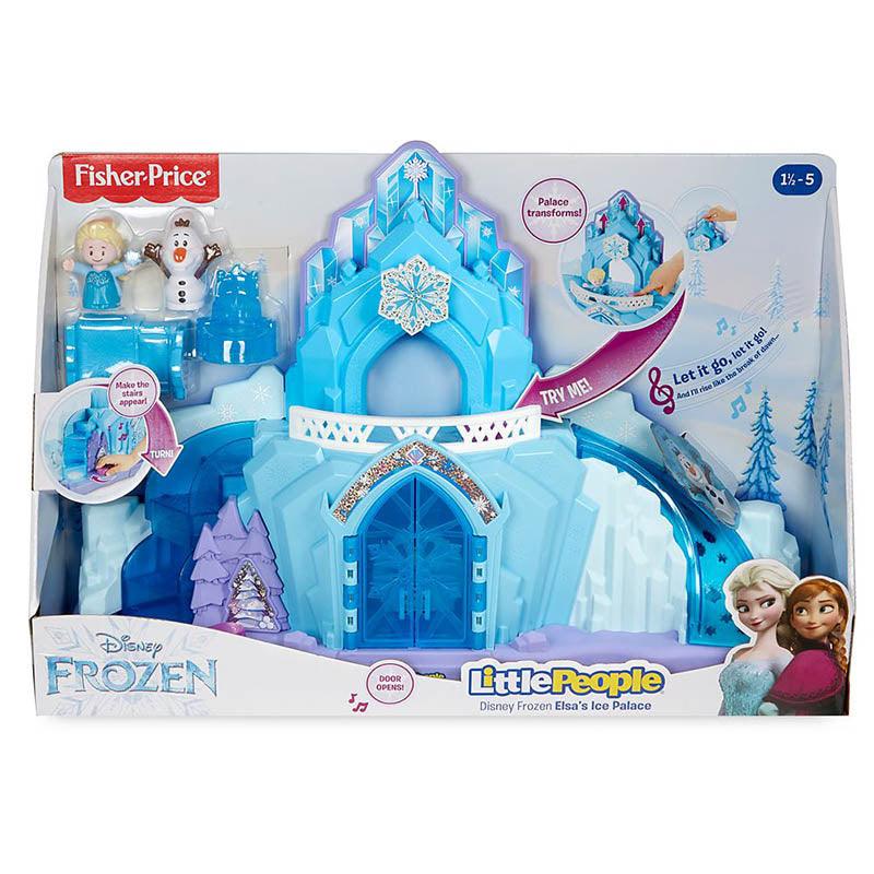 Fisher Price Frozen Elsa's Ice Palace Play Set by Little People