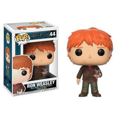 Funko Harry Potter - Ron Weasley with Scabbers Pop! Figure