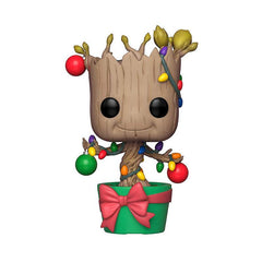 Funko Pop Marvel: Holiday, Guardians of The Galaxy - Groot Collectible Figure, Multicolor