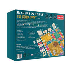 Funskool Business Game - The Gold Quest Strategy Game for Ages 7 Years and Up