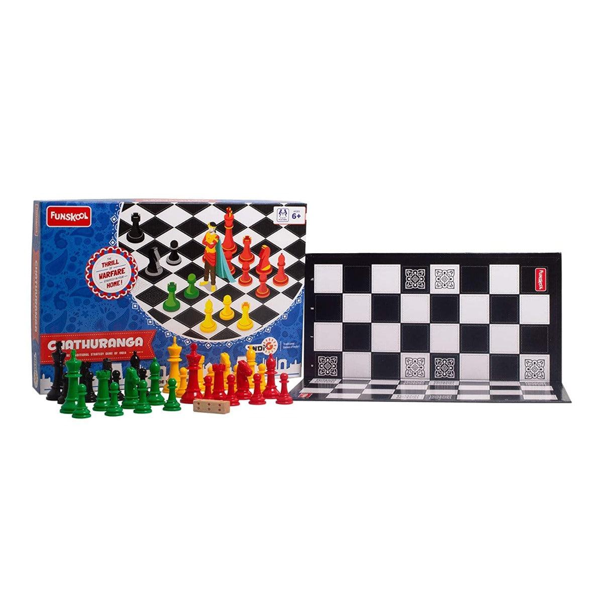 Funskool Chathuranga: The Traditional Tag Game of India