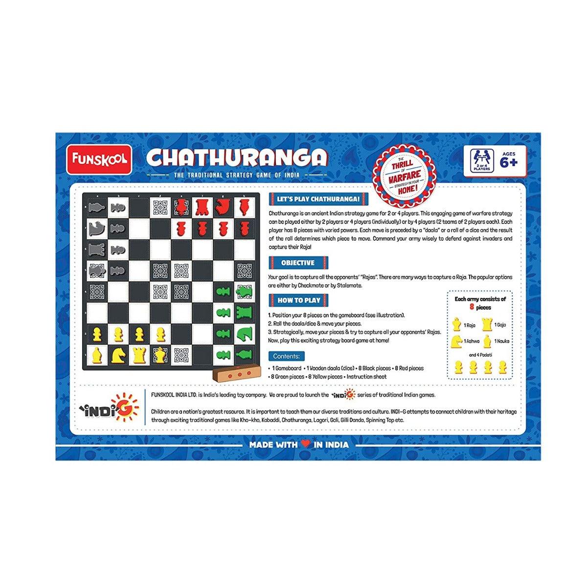 Funskool Chathuranga: The Traditional Tag Game of India