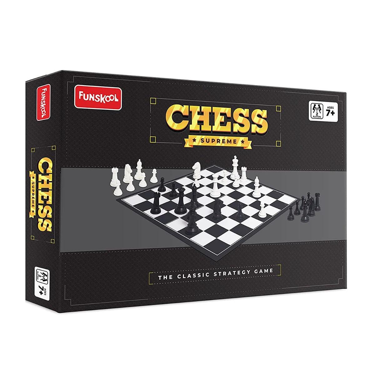 Funskool Chess Supreme, War & Strategy Game for 7 Years & Above