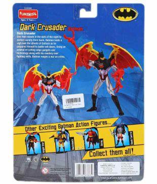 Funskool Dark Crusader Batman Action Figurine for Ages 4+ (Card & Design May Vary)