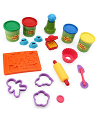 Funskool Fundough Cupcake Party Cutting and Mouding Playset for Ages 3 Years and Up