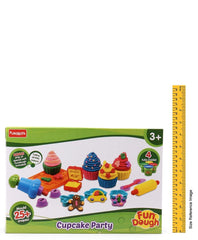 Funskool Fundough Cupcake Party Cutting and Mouding Playset for Ages 3 Years and Up