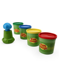 Funskool Fundough Cupcake Party Cutting and Mouding Playset for Ages 3 Years and Up
