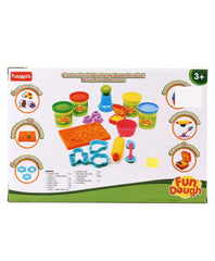 Funskool Fundough Cupcake Party Cutting and Mouding Playset for Ages 3 Years and Up