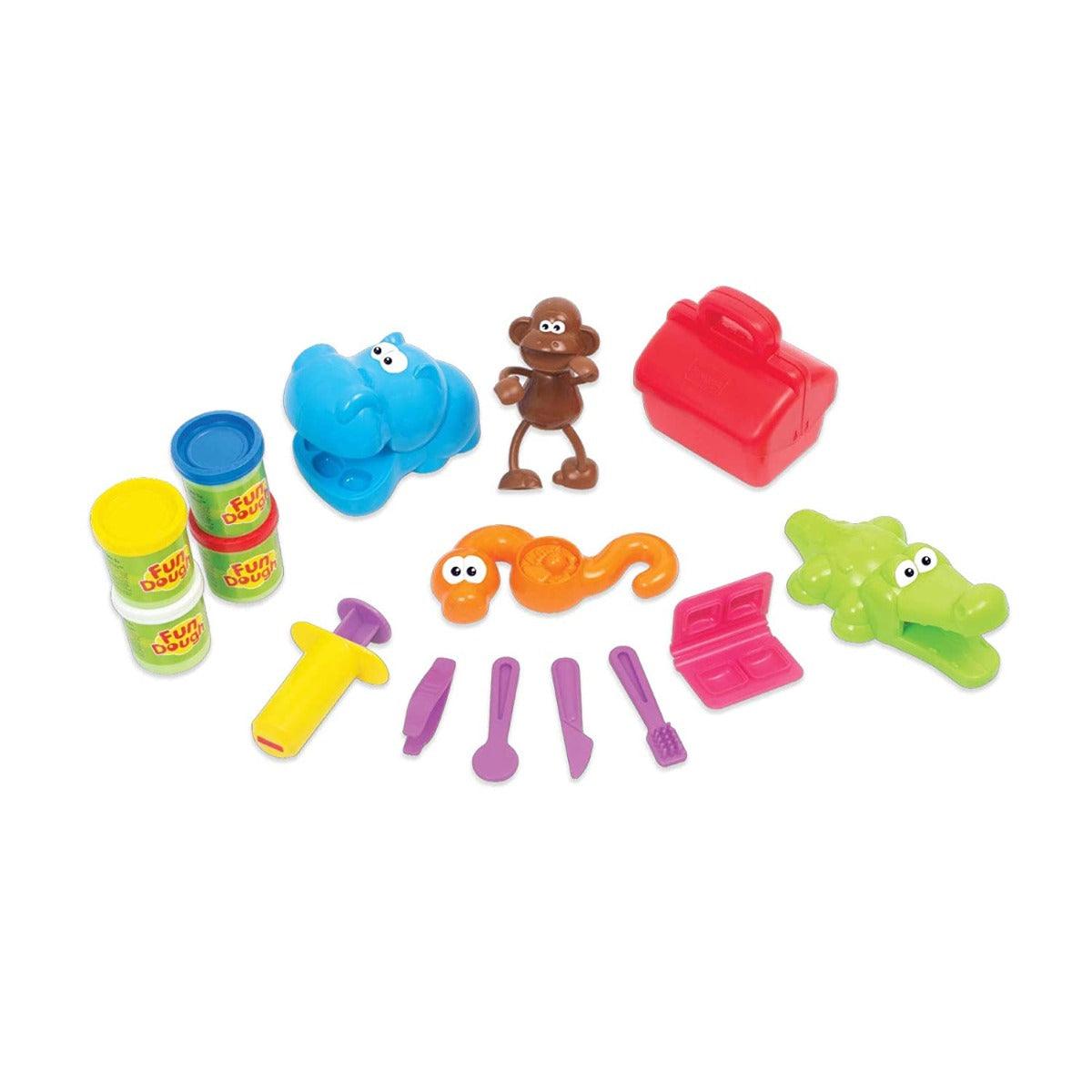 Funskool FunDough Doctor Dough Kit - Shaping and Sculpting Playset for Ages 3-12 Years