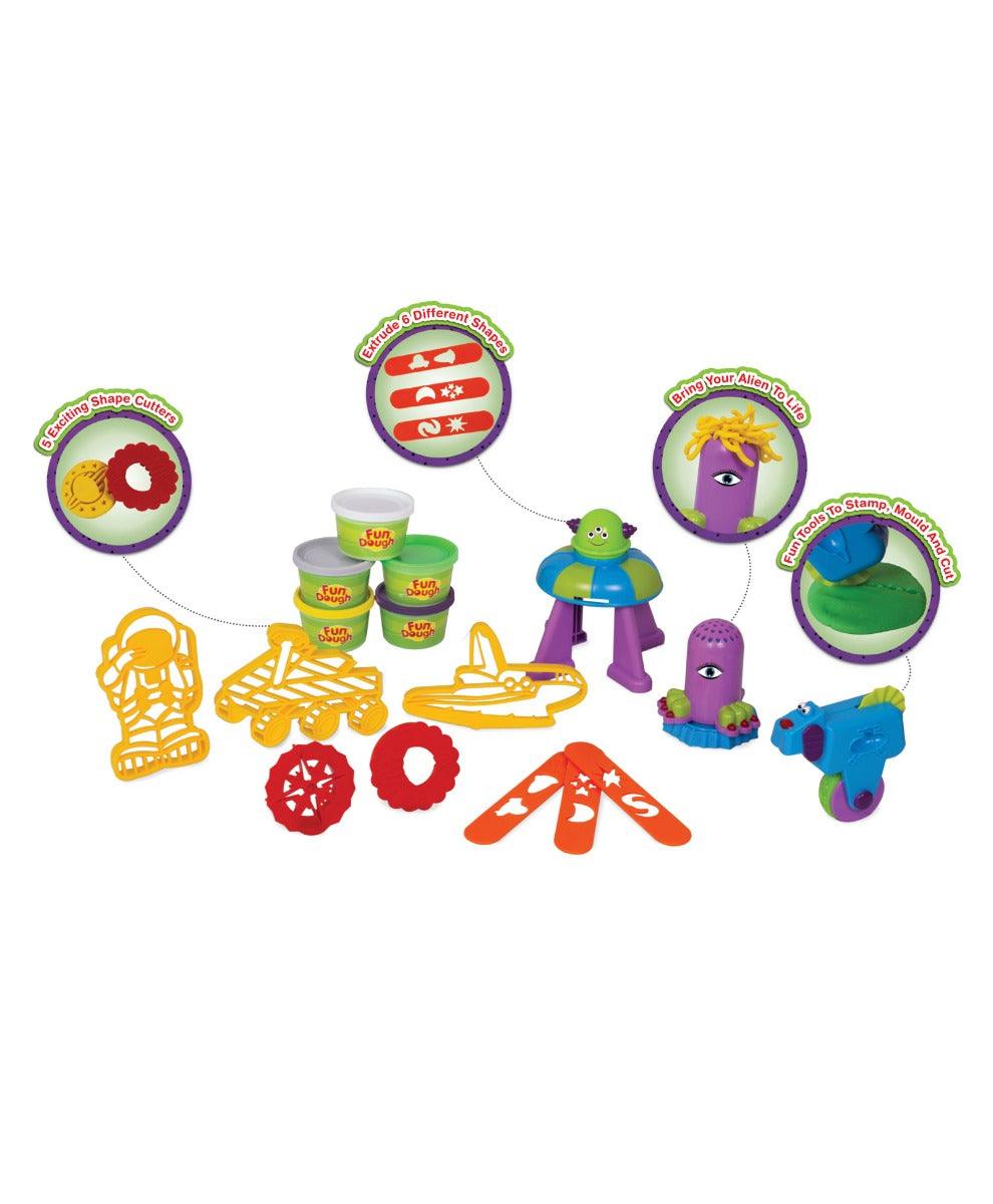 Funskool FunDough Space Jam Dough Kit for Ages 3-12 Years