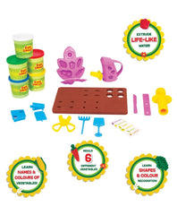 Funskool Fundough Summer Gardening Cutting and Mouding Playset for Ages 3 Years and Up