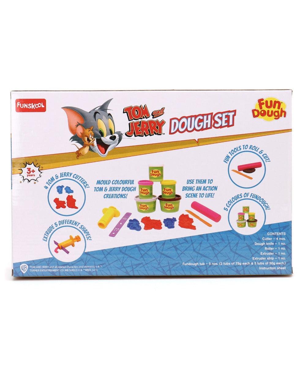 Funskool FunDough Tom & Jerry Dough Kit for Ages 3-12 Years