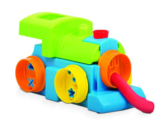 Funskool FunDough Wheel-O-Train - Cutting and Mouding Playset for Ages 3-12 Years