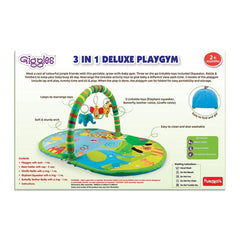 Funskool Giggles 3 In 1 Deluxe Playgym for Ages 0-3 Years