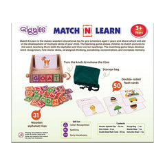 Funskool Giggles Match n Learn - Educational Toy for Ages 3-12 Years