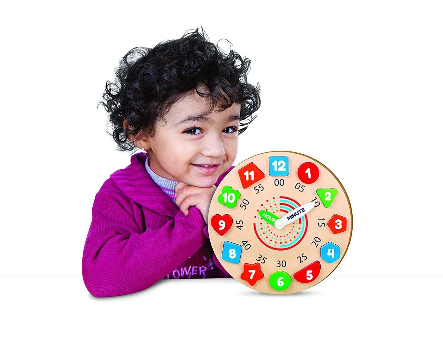 Funskool Giggles My Clock Shape Sorting Clock Puzzle for 3 Years & Above