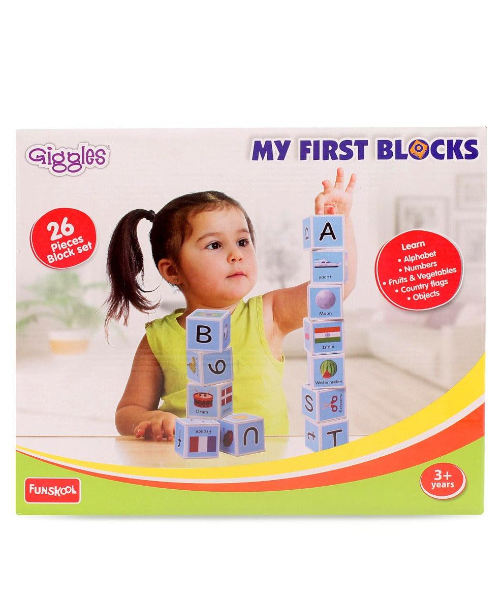 Funskool Giggles My First Block - Learning Acitvity Toy for Ages 3+
