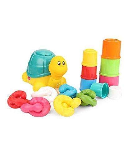 Funskool Giggles Pull Stack 'N Link Toy Set