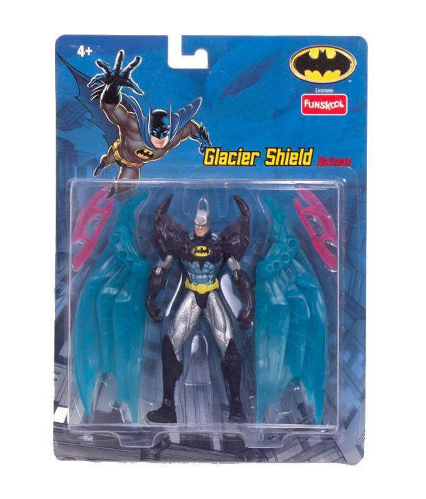 Funskool Glaciar Shield Batman Action Figurine for Ages 4+ (Card & Design May Vary)