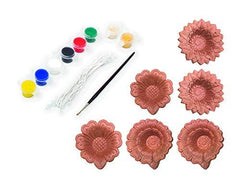 Funskool Handycrafts - Flower Candle Lamps - Art & Craft Decorating Kit for Ages 5+