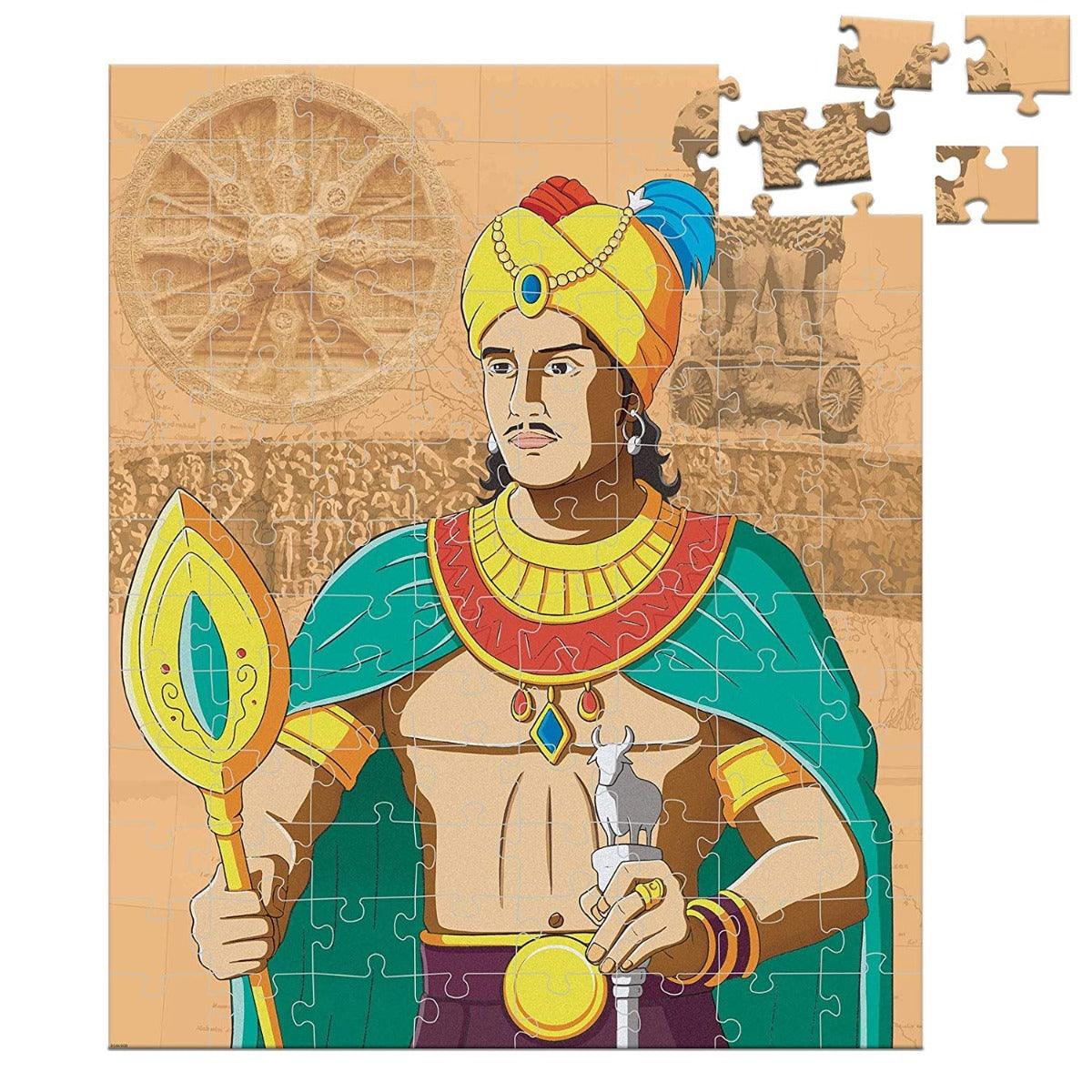 Funskool Historic Characters - Ashoka Puzzle