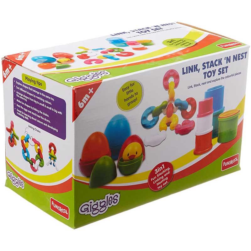 Buy Funskool Giggles Link, Stack and Nest Toy Set Online at Best Price ...