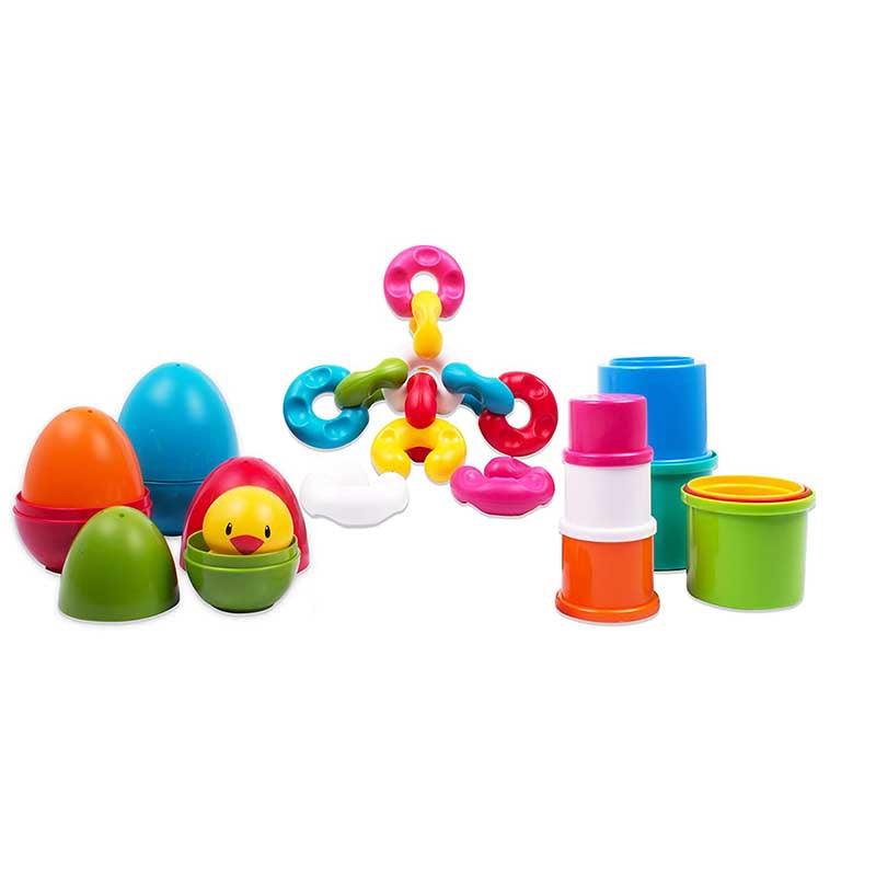 Funskool Giggles Link, Stack and Nest Toy Set