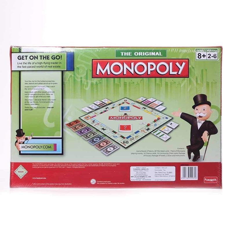 Funskool Monopoly Original - The Property Trading Board Game
